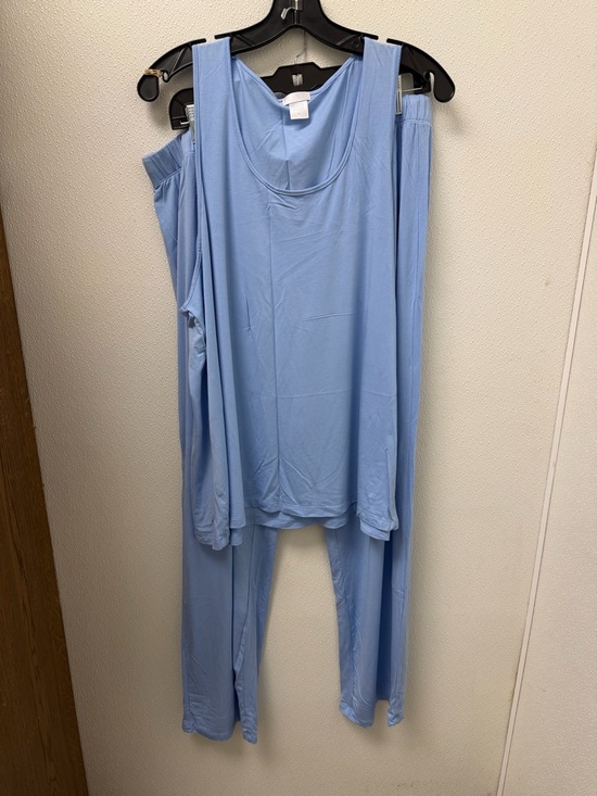 LAKE Other - LAKE Light Blue Lounge Tank & Pant Set